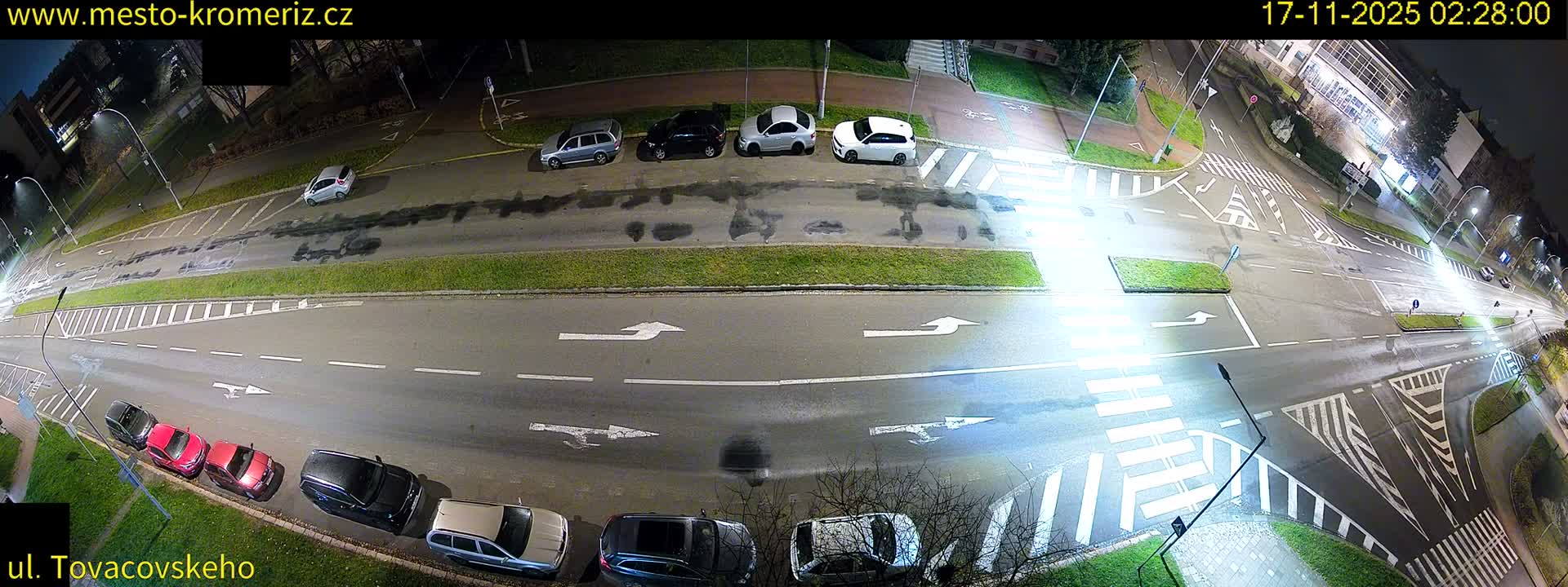 Kroměříž , Tovačovského Junction Live Cam - Kromeriz, Zlin, Czechia