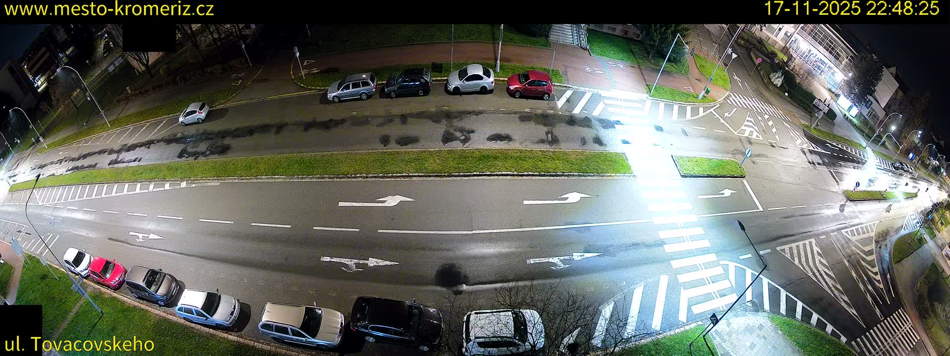 Kroměříž , Tovačovského Junction Live Cam - Kromeriz, Zlin, Czechia