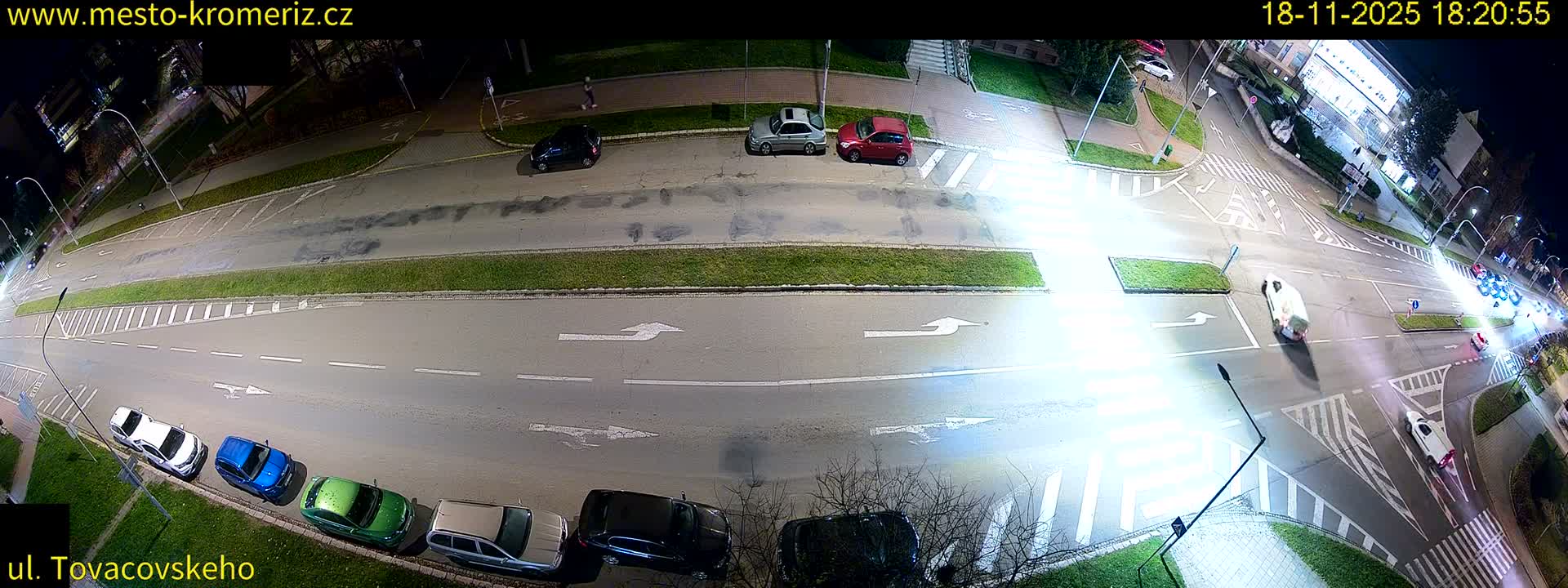 Kroměříž , Tovačovského Junction Live Cam - Kromeriz, Zlin, Czechia