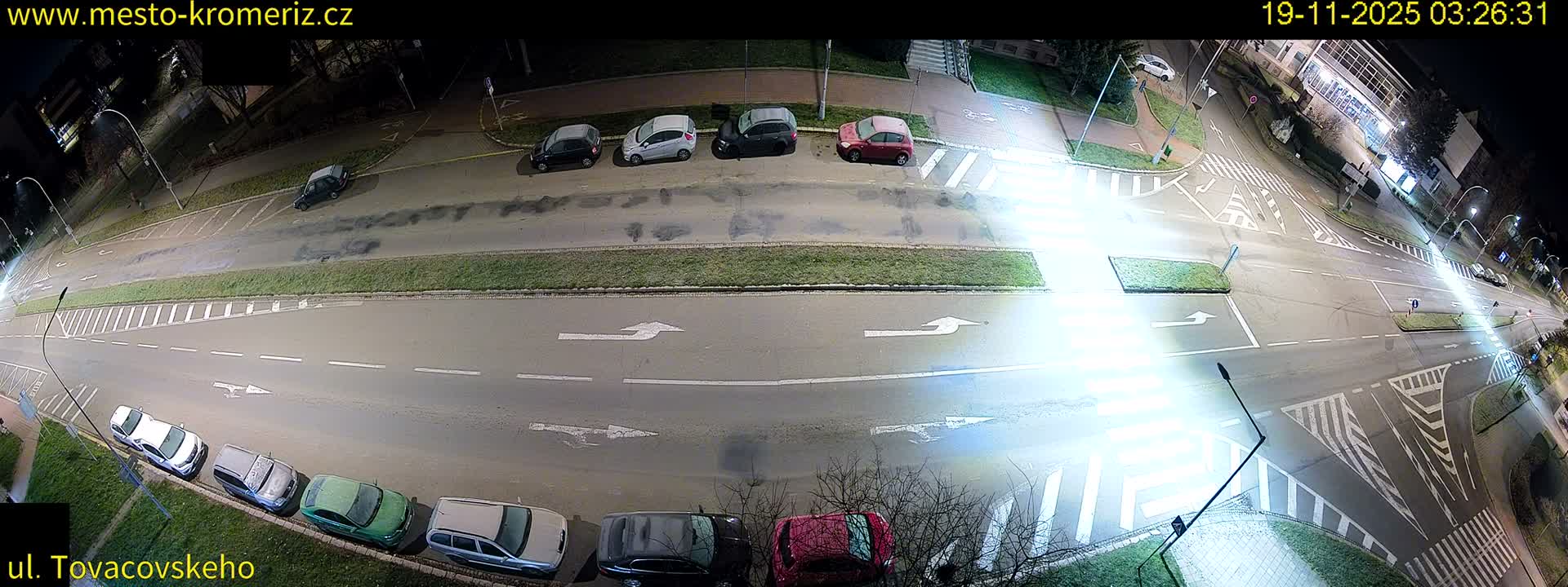 Kroměříž , Tovačovského Junction Live Cam - Kromeriz, Zlin, Czechia