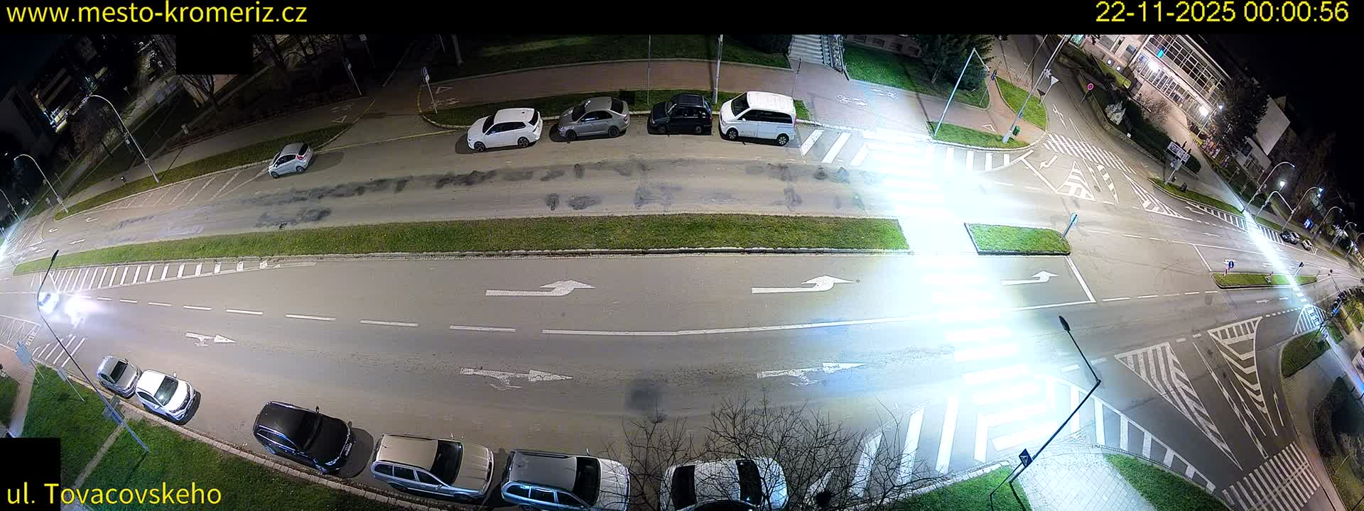 Kroměříž , Tovačovského Junction Live Cam - Kromeriz, Zlin, Czechia