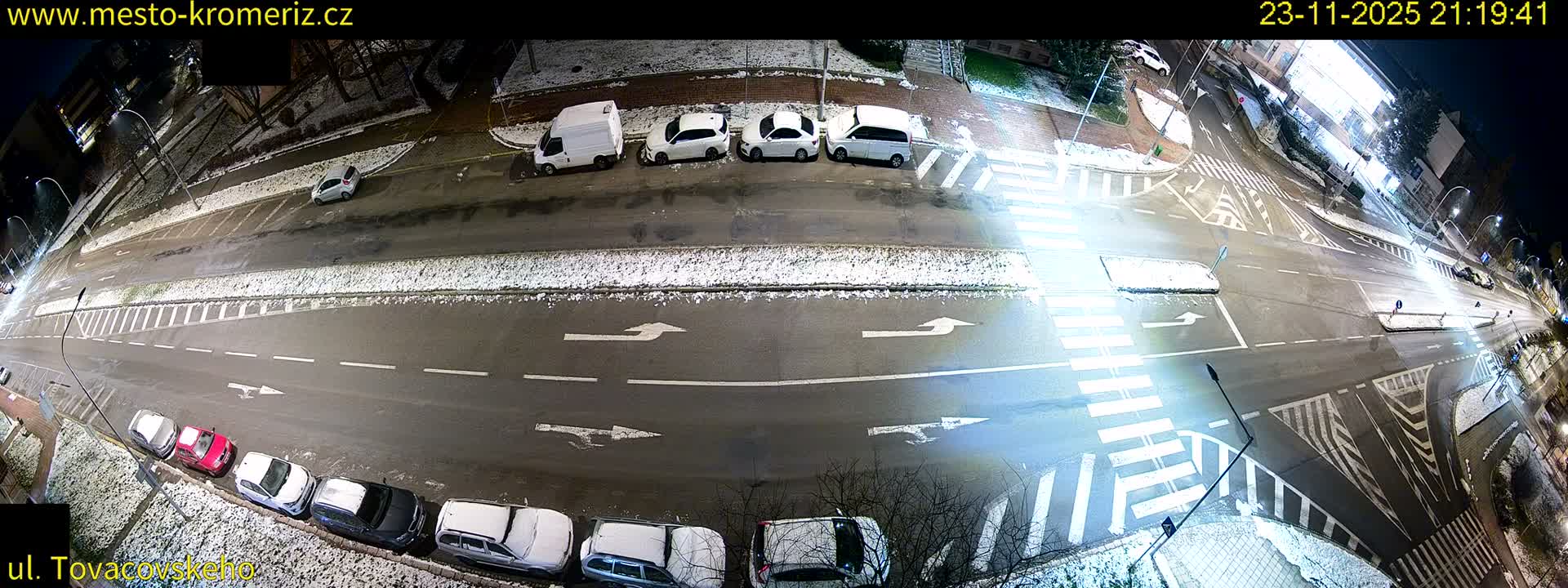 Kroměříž , Tovačovského Junction Live Cam - Kromeriz, Zlin, Czechia