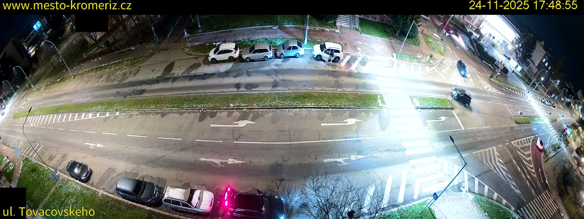 Kroměříž , Tovačovského Junction Live Cam - Kromeriz, Zlin, Czechia