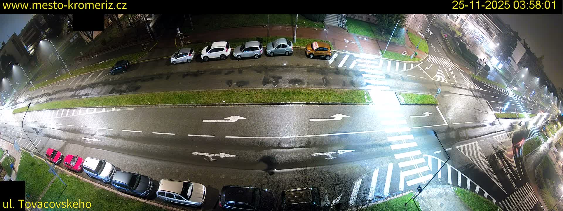 Kroměříž , Tovačovského Junction Live Cam - Kromeriz, Zlin, Czechia