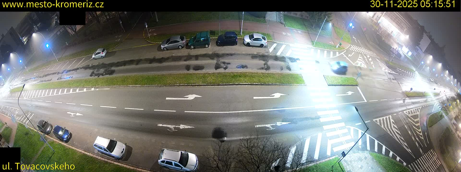 Kroměříž , Tovačovského Junction Live Cam - Kromeriz, Zlin, Czechia