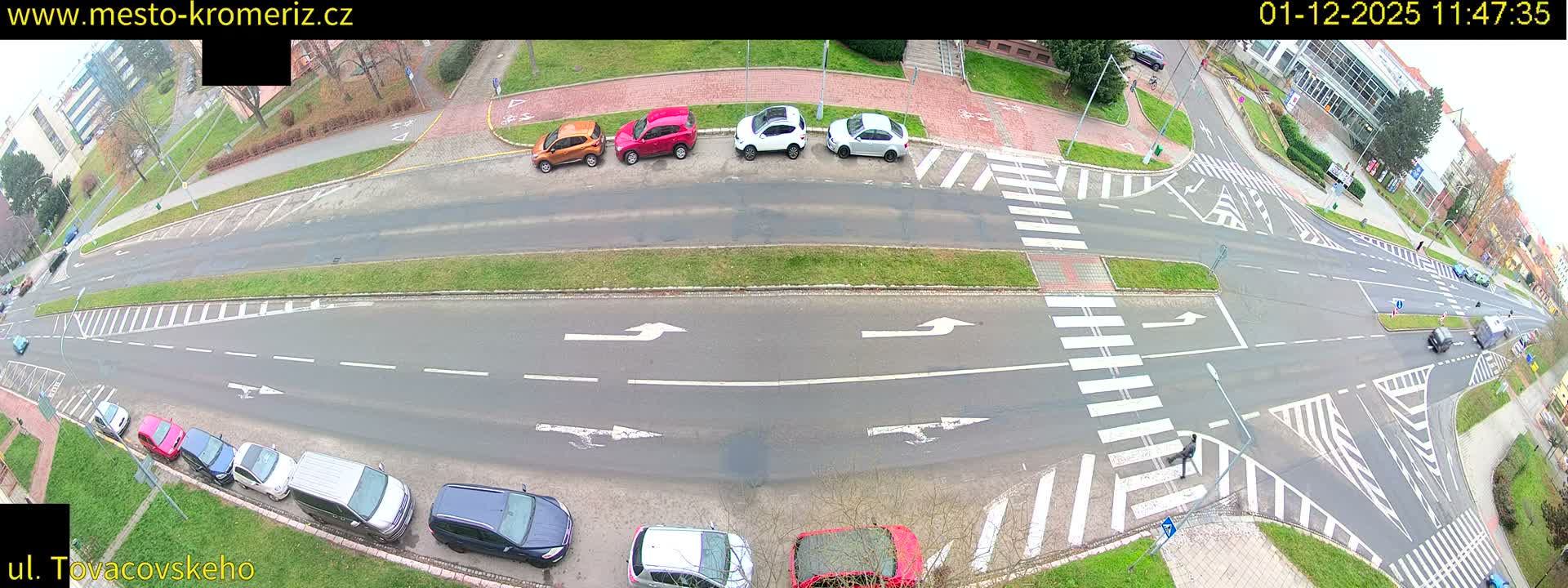 Kroměříž , Tovačovského Junction Live Cam - Kromeriz, Zlin, Czechia