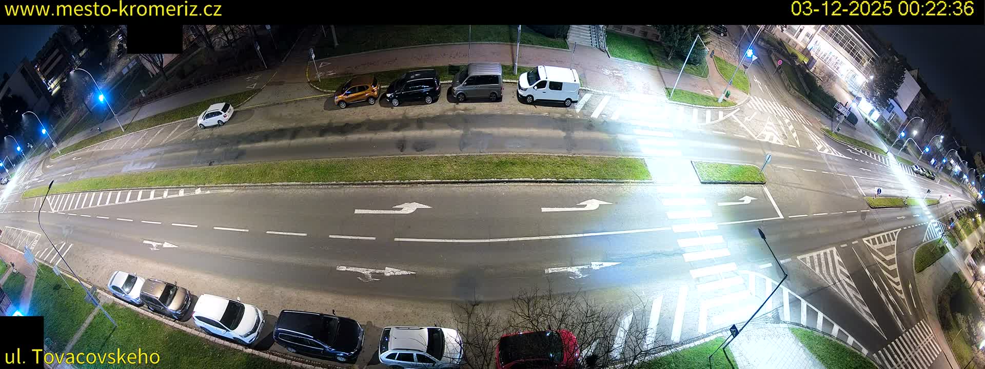 Kroměříž , Tovačovského Junction Live Cam - Kromeriz, Zlin, Czechia