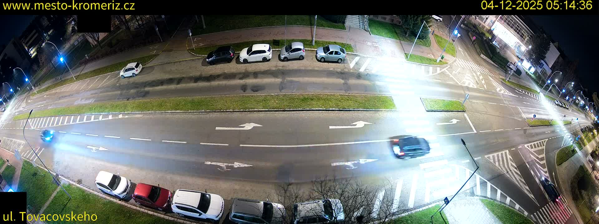 Kroměříž , Tovačovského Junction Live Cam - Kromeriz, Zlin, Czechia