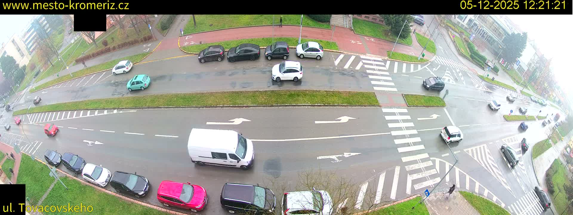 Kroměříž , Tovačovského Junction Live Cam - Kromeriz, Zlin, Czechia