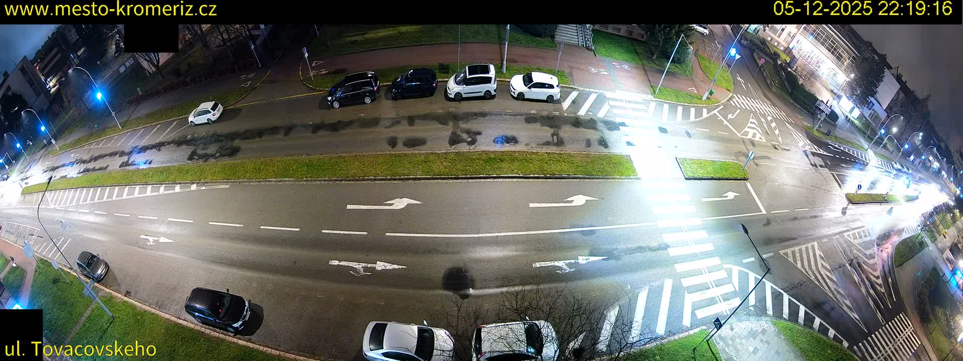 Kroměříž , Tovačovského Junction Live Cam - Kromeriz, Zlin, Czechia