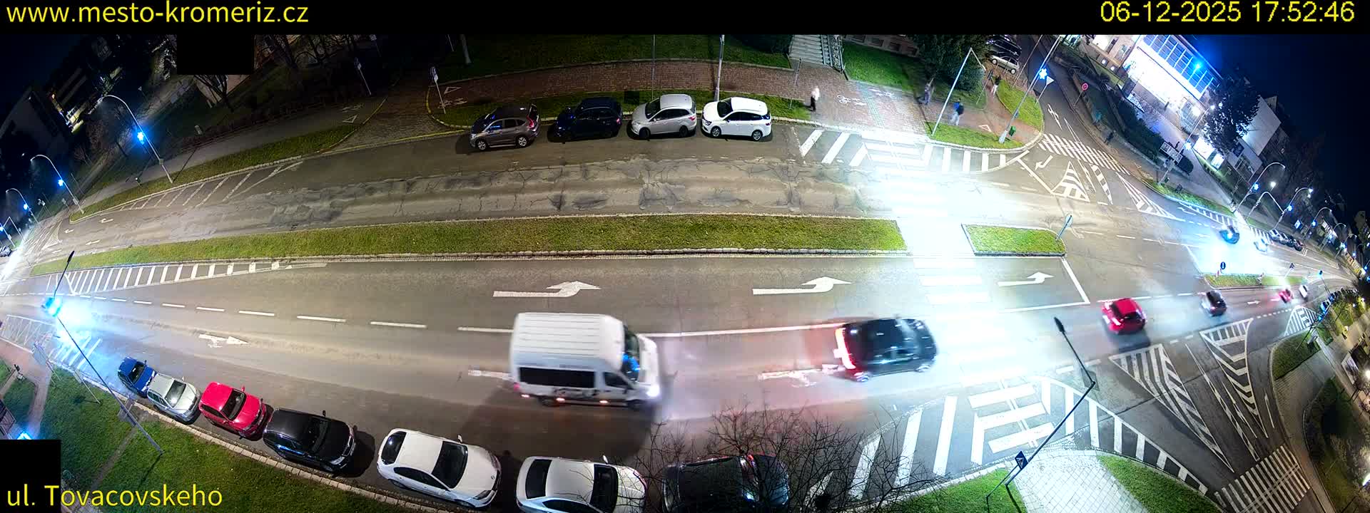 Kroměříž , Tovačovského Junction Live Cam - Kromeriz, Zlin, Czechia