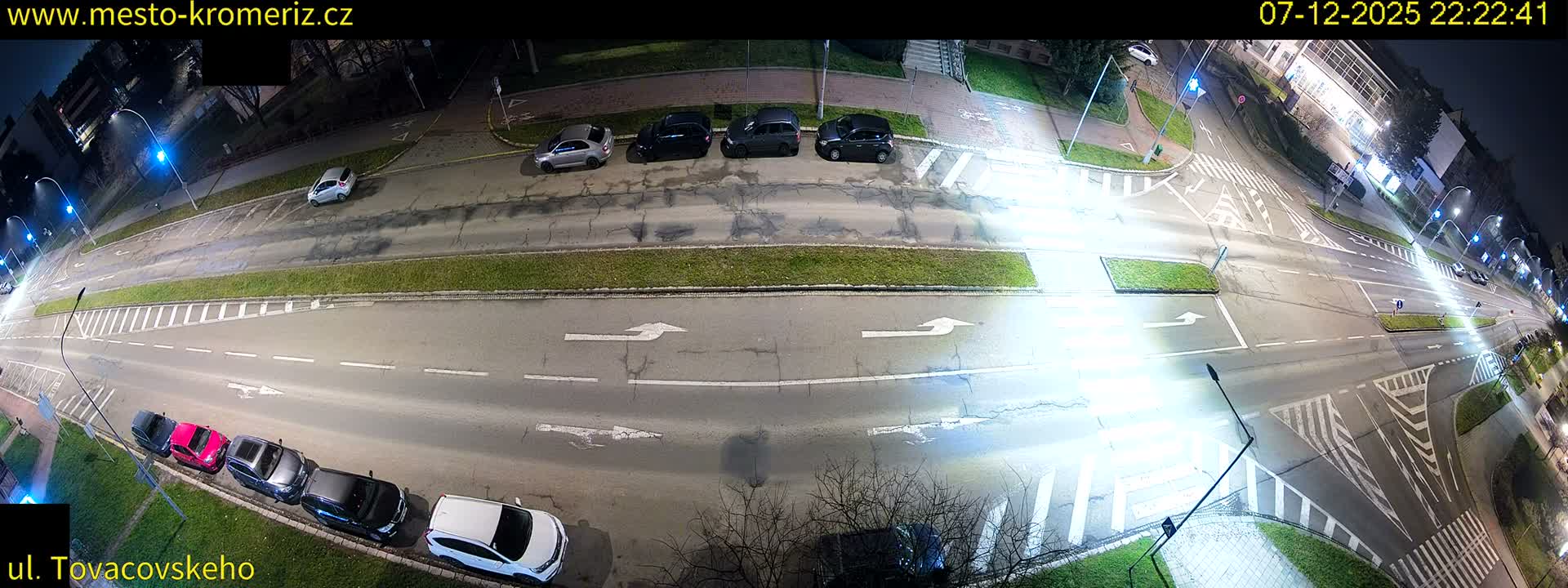 Kroměříž , Tovačovského Junction Live Cam - Kromeriz, Zlin, Czechia