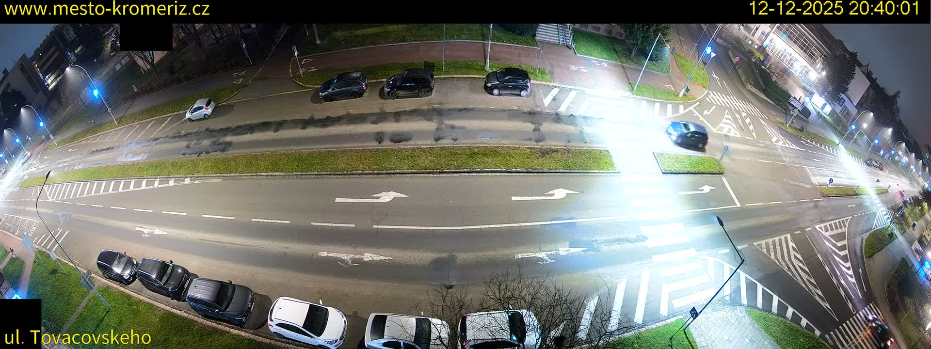 Kroměříž , Tovačovského Junction Live Cam - Kromeriz, Zlin, Czechia