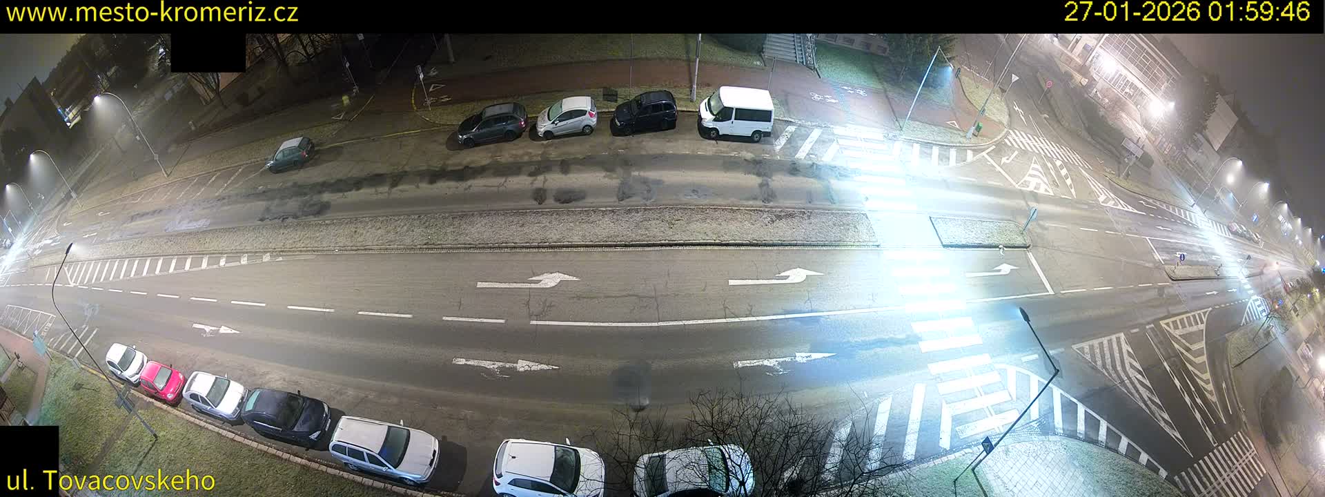 Kroměříž , Tovačovského Junction Live Cam - Kromeriz, Zlin, Czechia