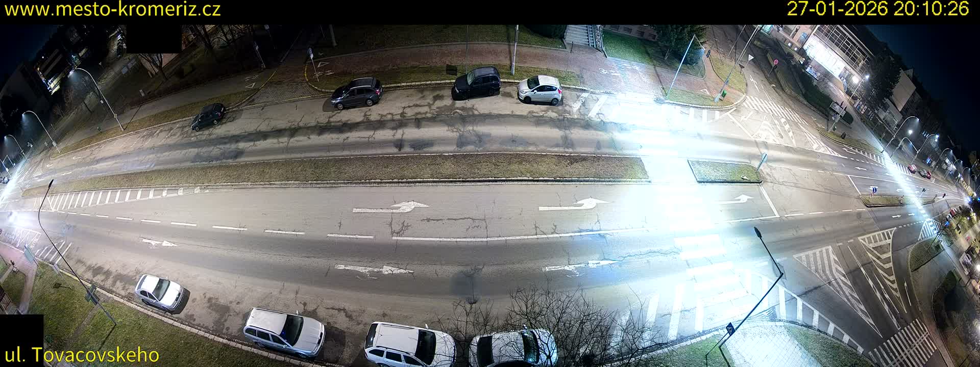Kroměříž , Tovačovského Junction Live Cam - Kromeriz, Zlin, Czechia