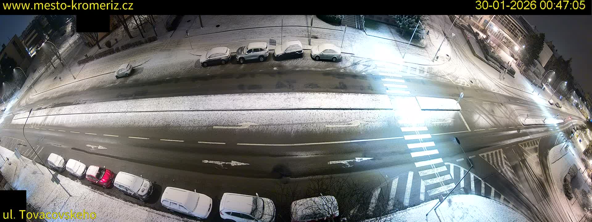 Kroměříž , Tovačovského Junction Live Cam - Kromeriz, Zlin, Czechia