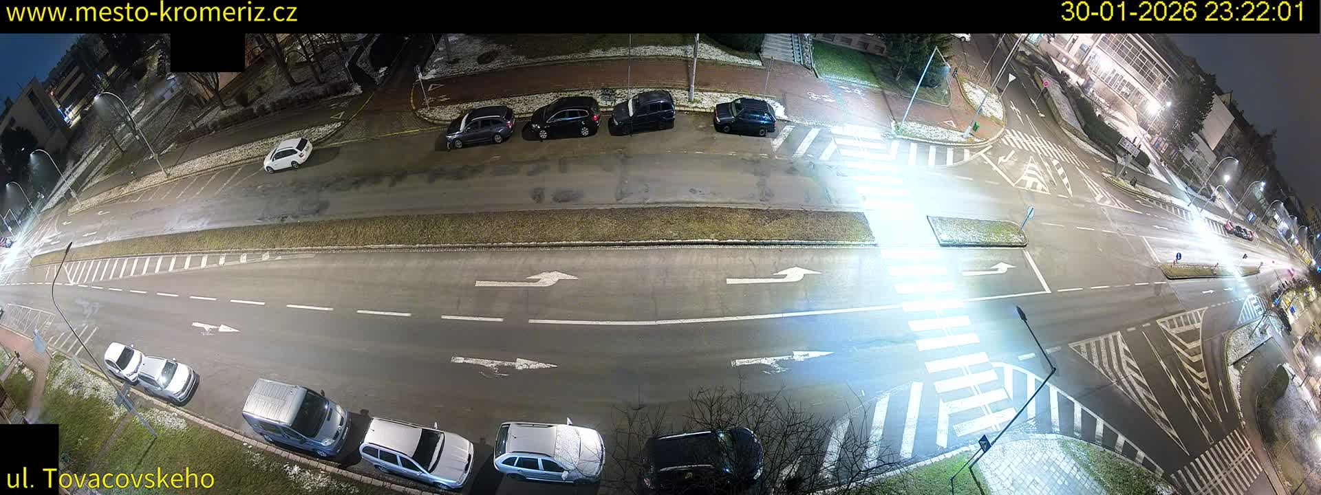 Kroměříž , Tovačovského Junction Live Cam - Kromeriz, Zlin, Czechia