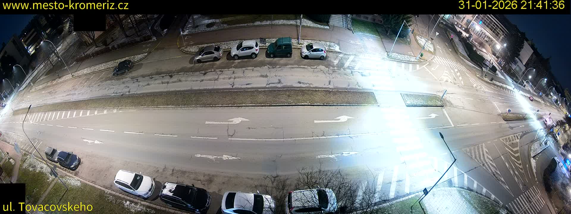 Kroměříž , Tovačovského Junction Live Cam - Kromeriz, Zlin, Czechia