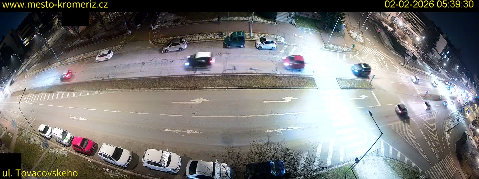 Kroměříž , Tovačovského Junction Live Cam - Kromeriz, Zlin, Czechia