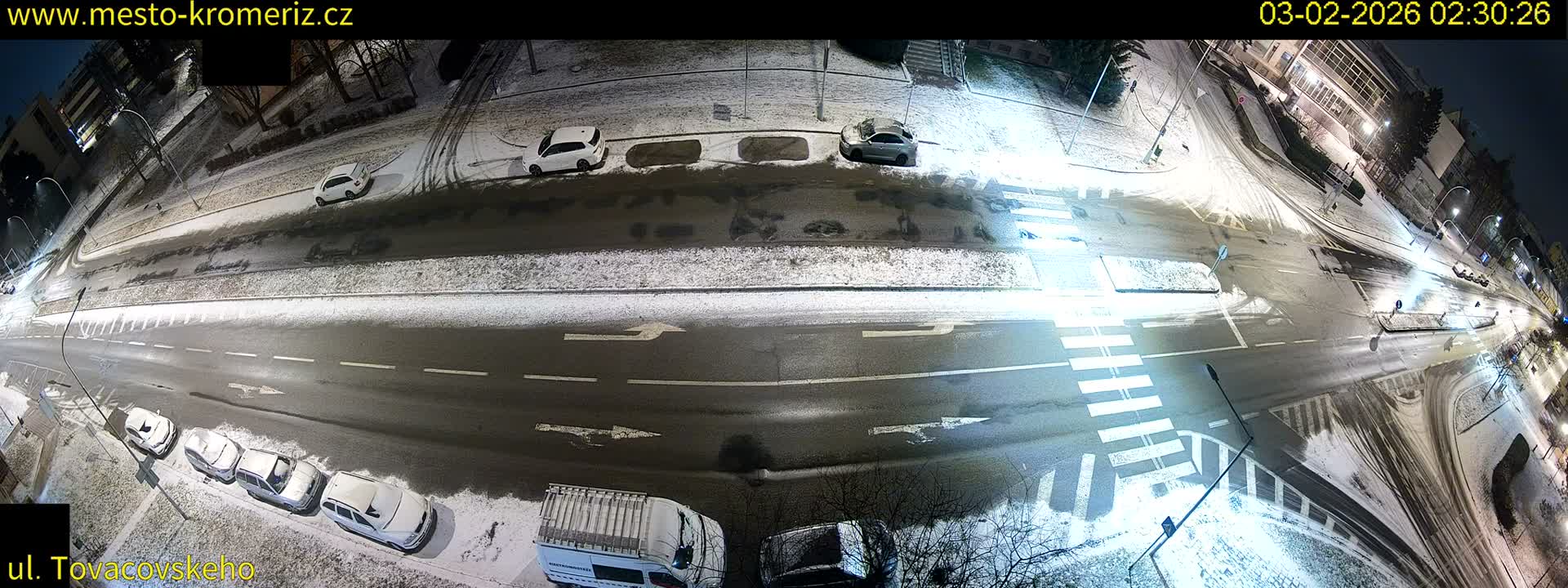Kroměříž , Tovačovského Junction Live Cam - Kromeriz, Zlin, Czechia