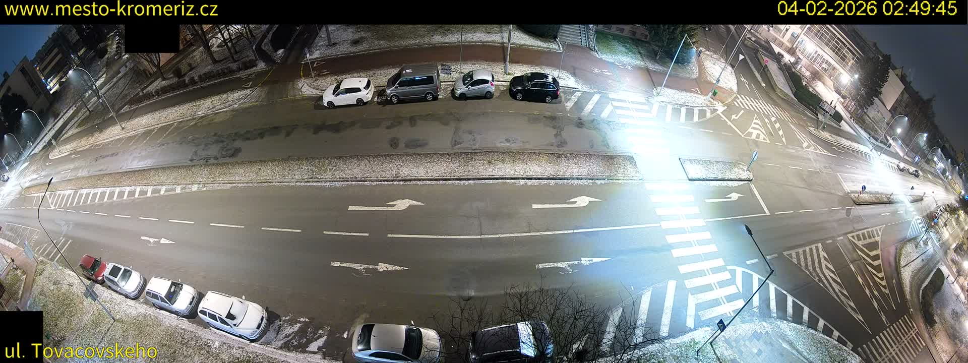Kroměříž , Tovačovského Junction Live Cam - Kromeriz, Zlin, Czechia