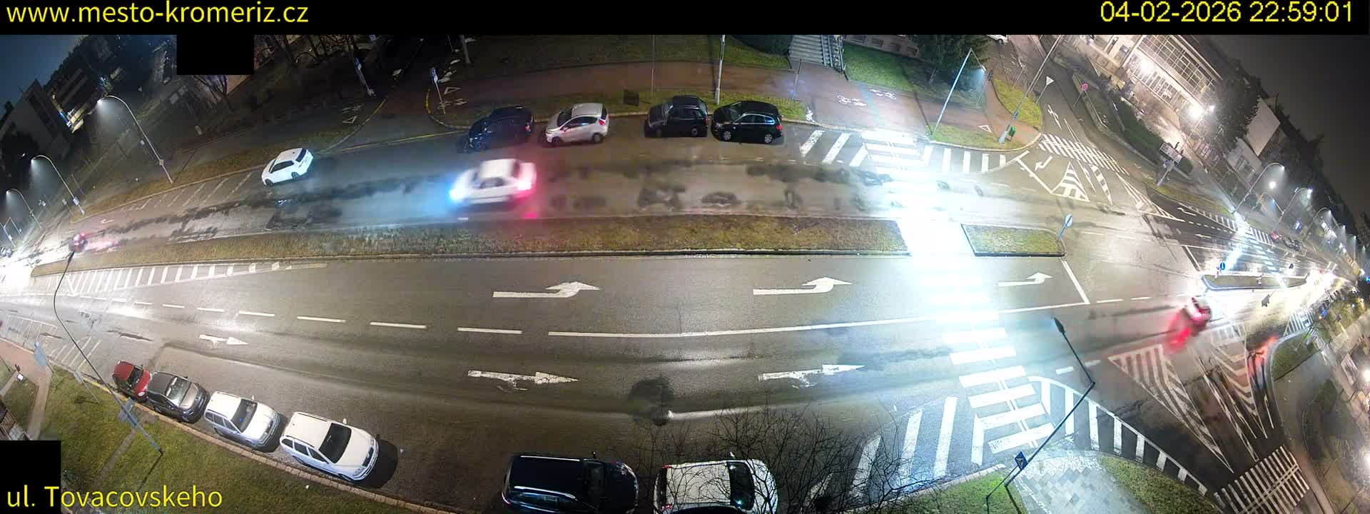 Kroměříž , Tovačovského Junction Live Cam - Kromeriz, Zlin, Czechia