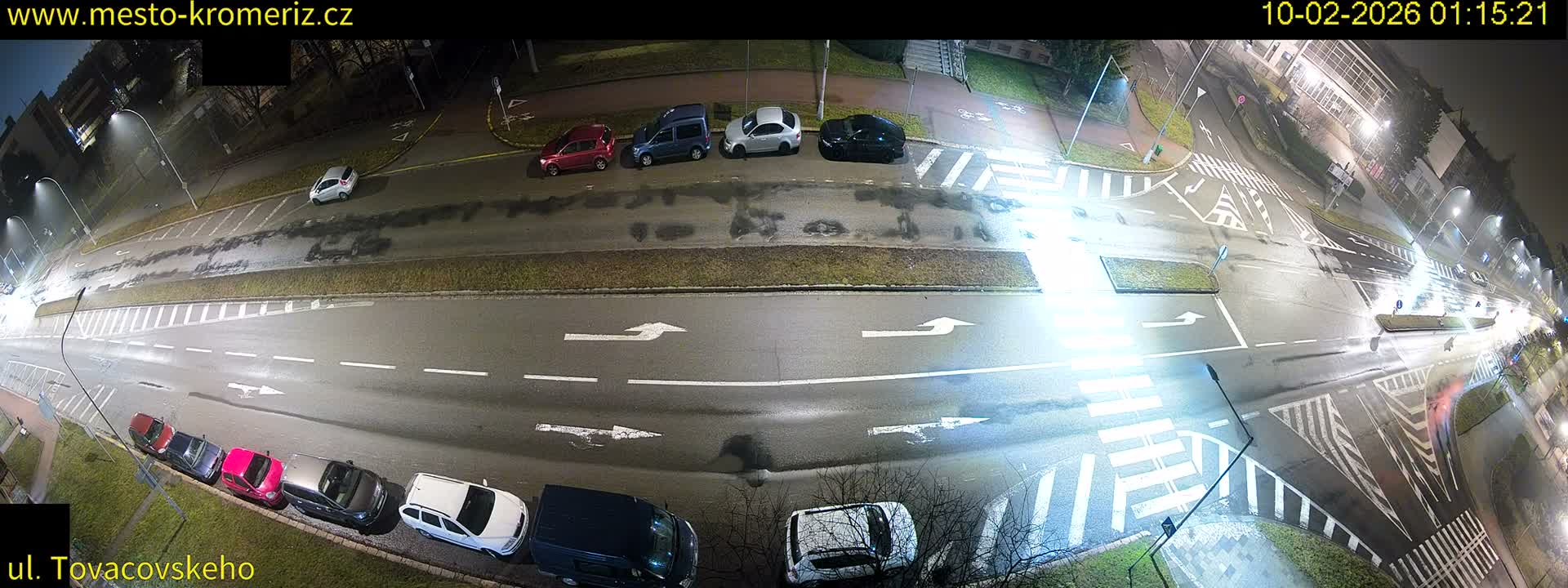 Kroměříž , Tovačovského Junction Live Cam - Kromeriz, Zlin, Czechia
