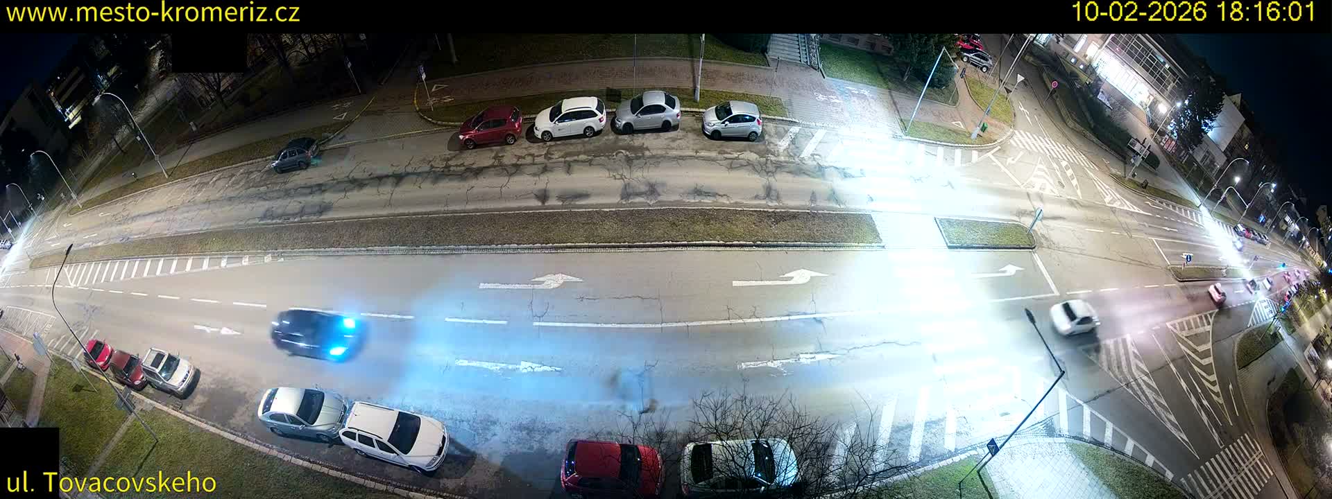 Kroměříž , Tovačovského Junction Live Cam - Kromeriz, Zlin, Czechia