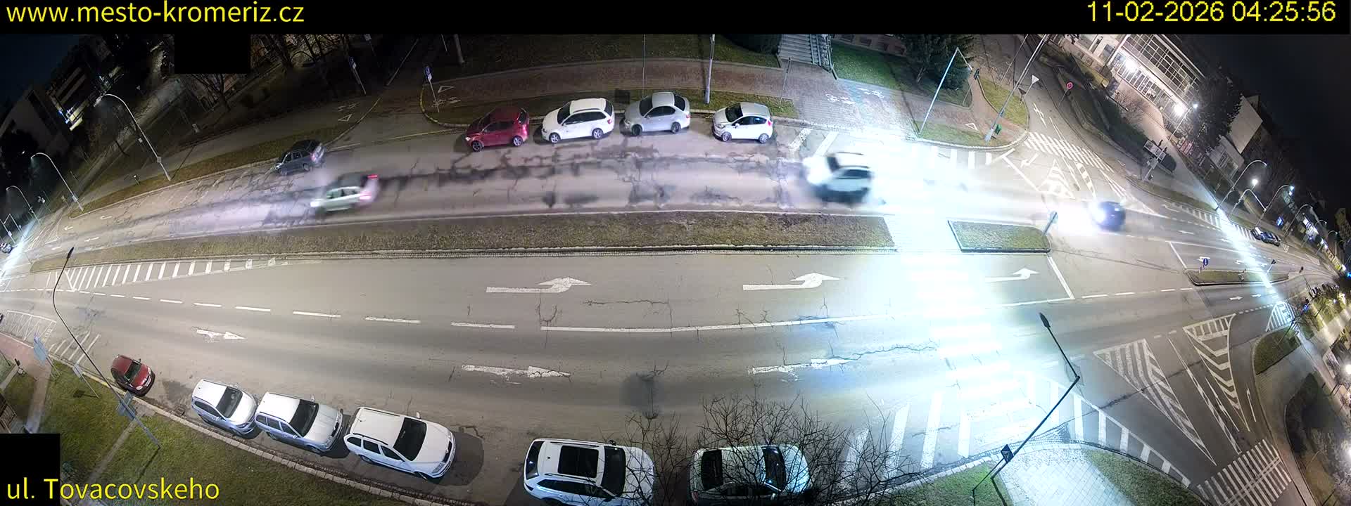 Kroměříž , Tovačovského Junction Live Cam - Kromeriz, Zlin, Czechia