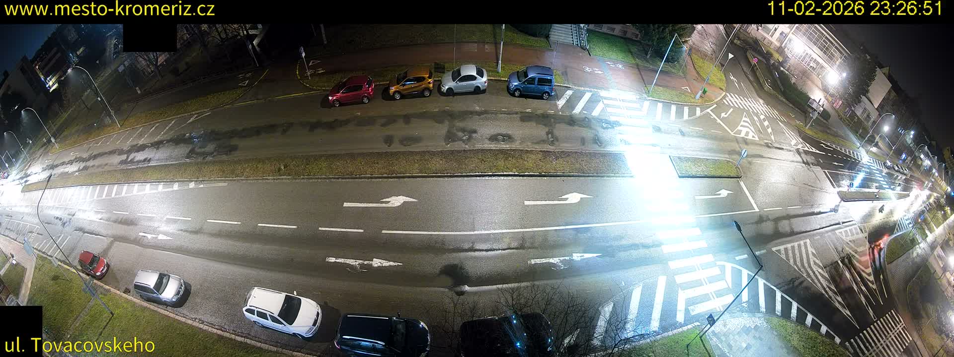 Kroměříž , Tovačovského Junction Live Cam - Kromeriz, Zlin, Czechia