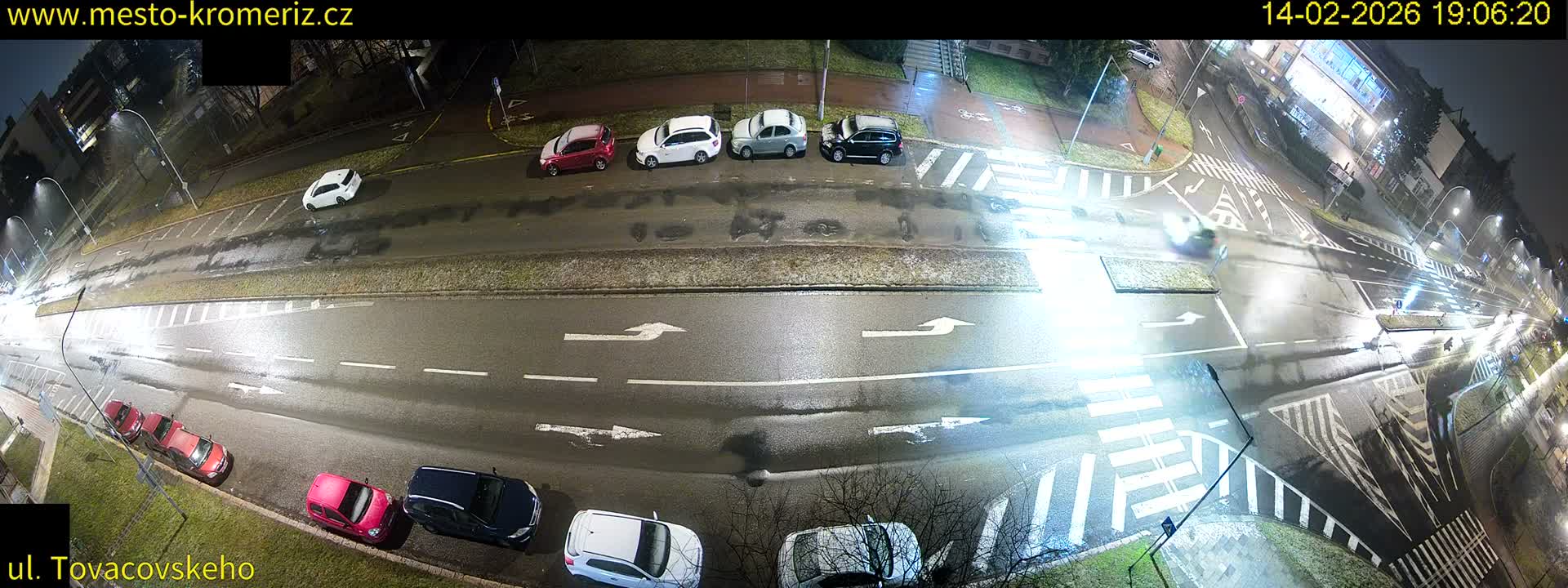 Kroměříž , Tovačovského Junction Live Cam - Kromeriz, Zlin, Czechia