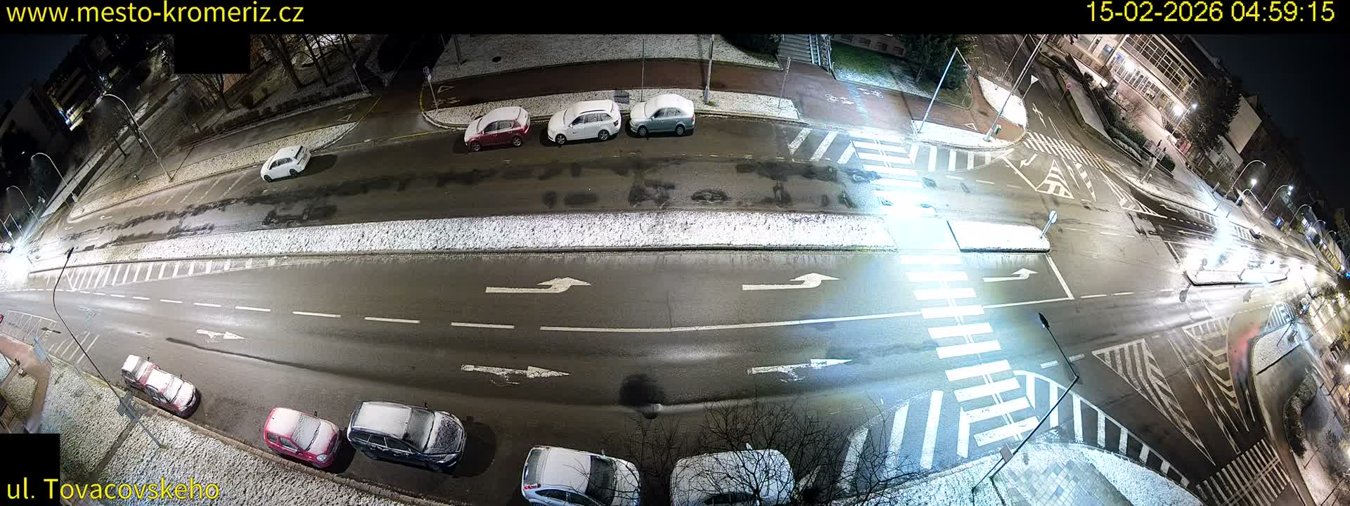 Kroměříž , Tovačovského Junction Live Cam - Kromeriz, Zlin, Czechia