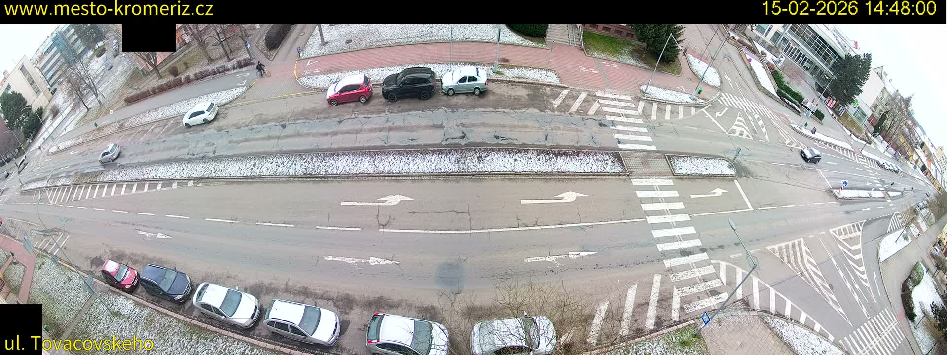 Kroměříž , Tovačovského Junction Live Cam - Kromeriz, Zlin, Czechia