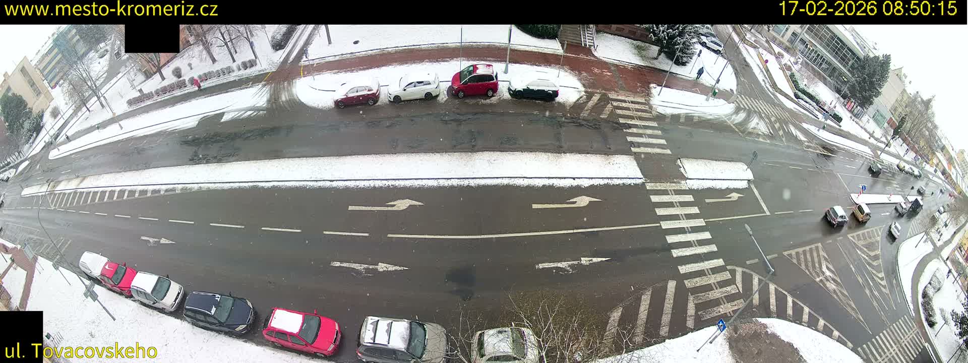Kroměříž , Tovačovského Junction Live Cam - Kromeriz, Zlin, Czechia