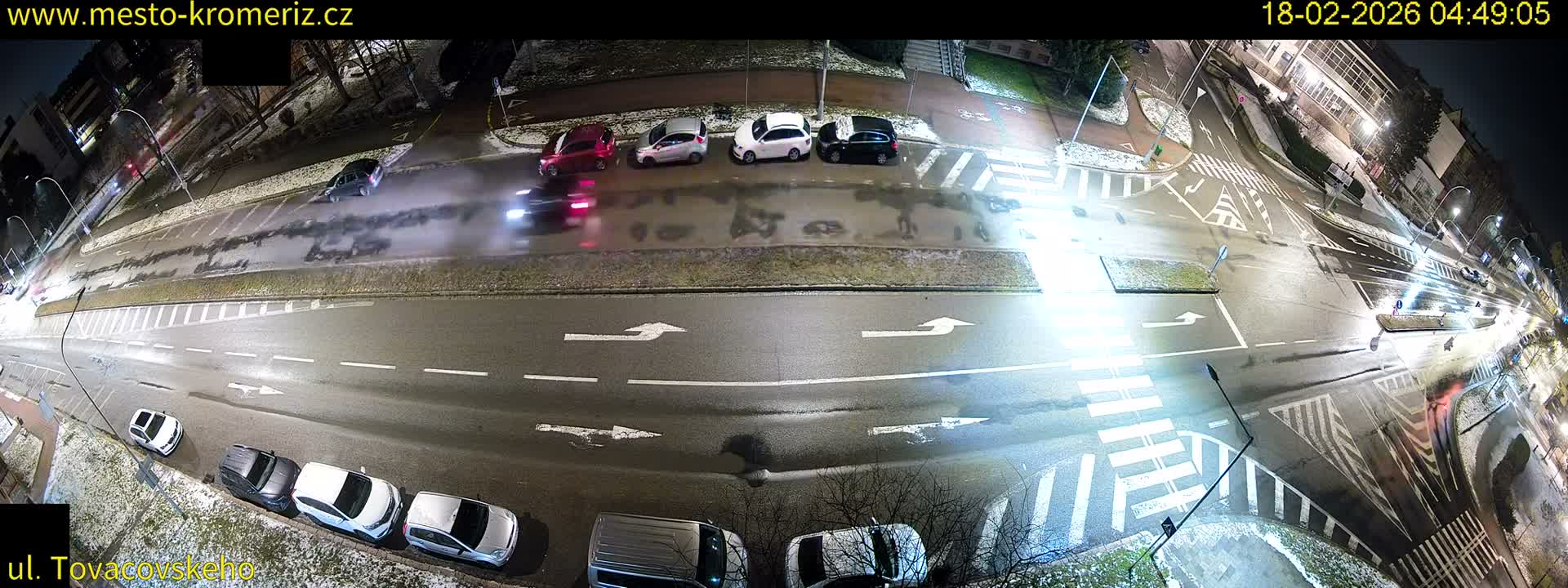 Kroměříž , Tovačovského Junction Live Cam - Kromeriz, Zlin, Czechia