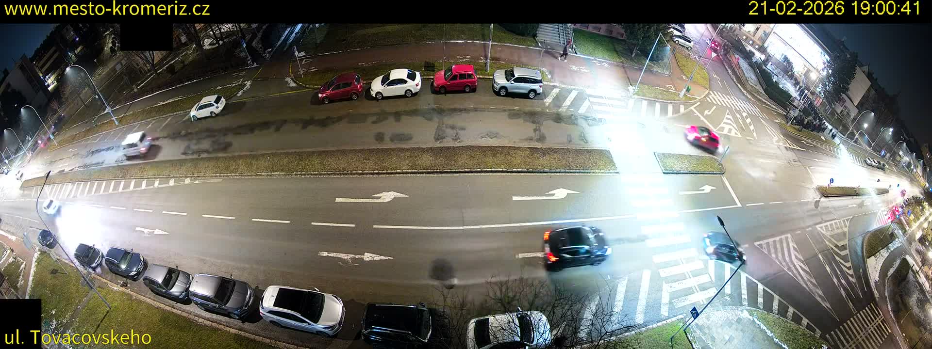 Kroměříž , Tovačovského Junction Live Cam - Kromeriz, Zlin, Czechia