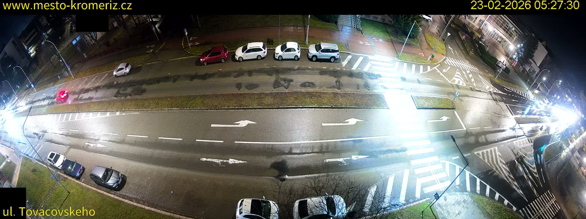 Kroměříž , Tovačovského Junction Live Cam - Kromeriz, Zlin, Czechia