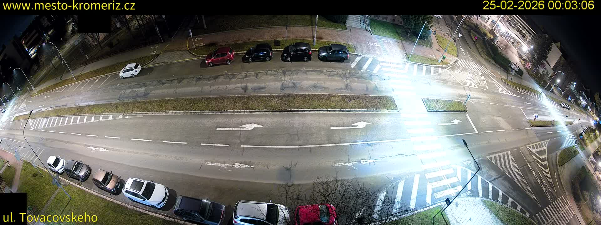 Kroměříž , Tovačovského Junction Live Cam - Kromeriz, Zlin, Czechia