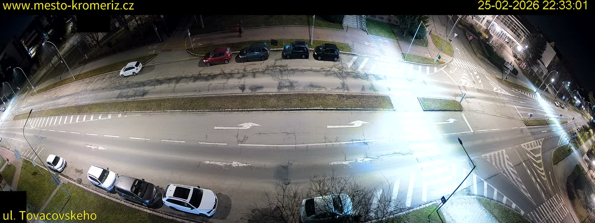Kroměříž , Tovačovského Junction Live Cam - Kromeriz, Zlin, Czechia