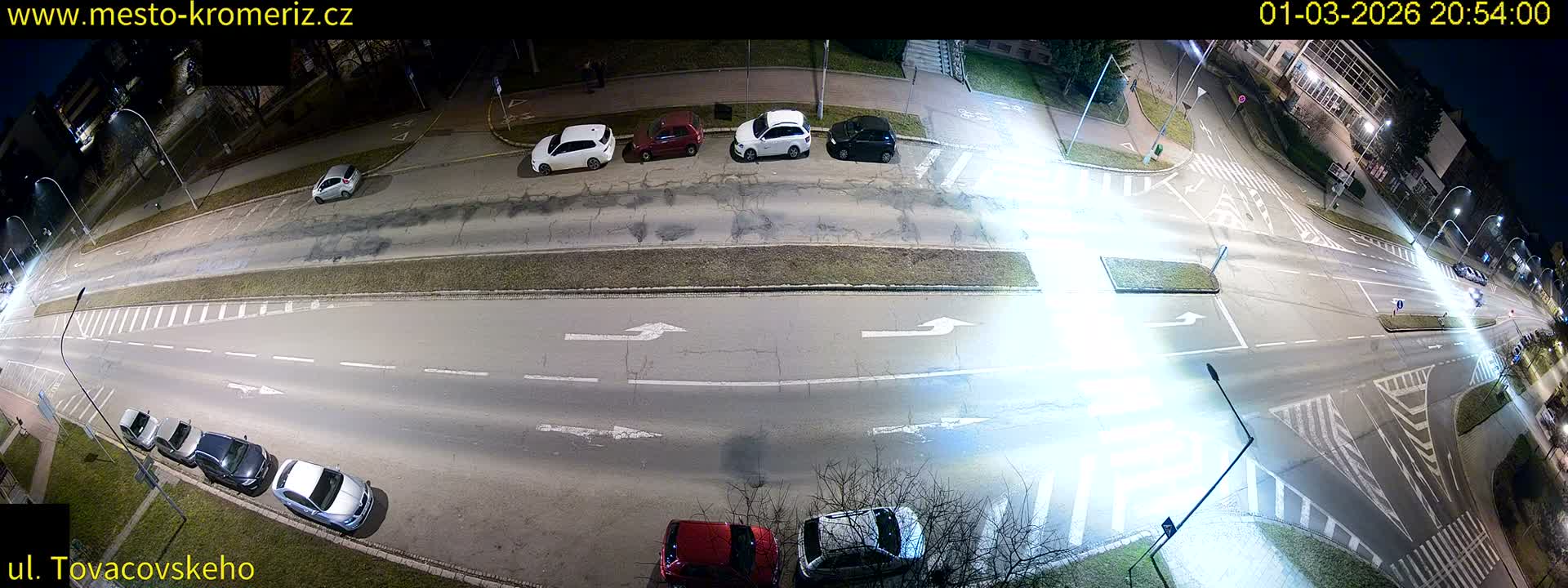Kroměříž , Tovačovského Junction Live Cam - Kromeriz, Zlin, Czechia