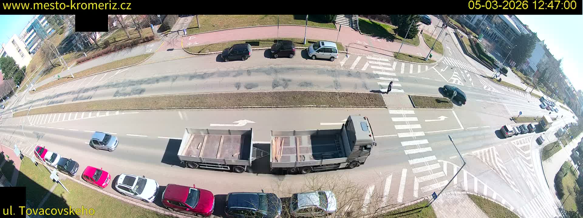 Kroměříž , Tovačovského Junction Live Cam - Kromeriz, Zlin, Czechia
