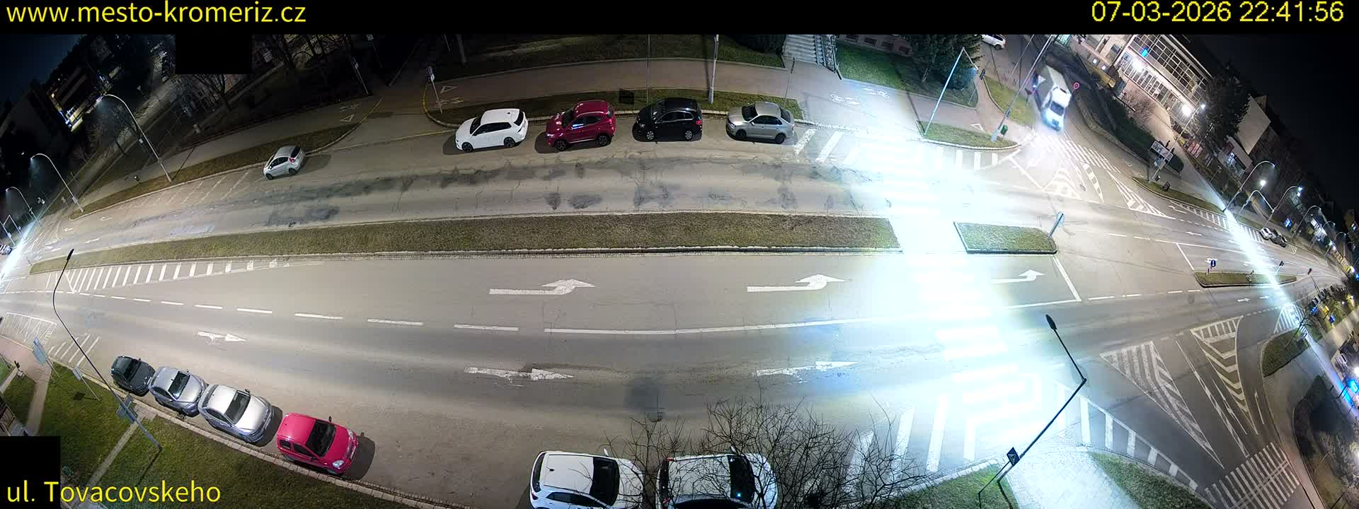 Kroměříž , Tovačovského Junction Live Cam - Kromeriz, Zlin, Czechia