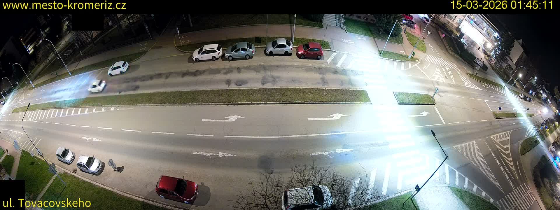 Kroměříž , Tovačovského Junction Live Cam - Kromeriz, Zlin, Czechia