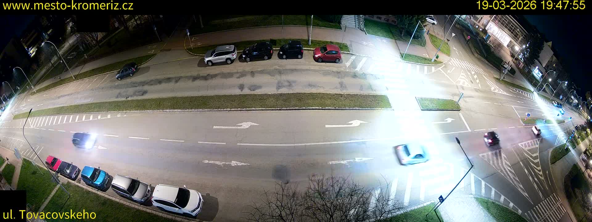 Kroměříž , Tovačovského Junction Live Cam - Kromeriz, Zlin, Czechia