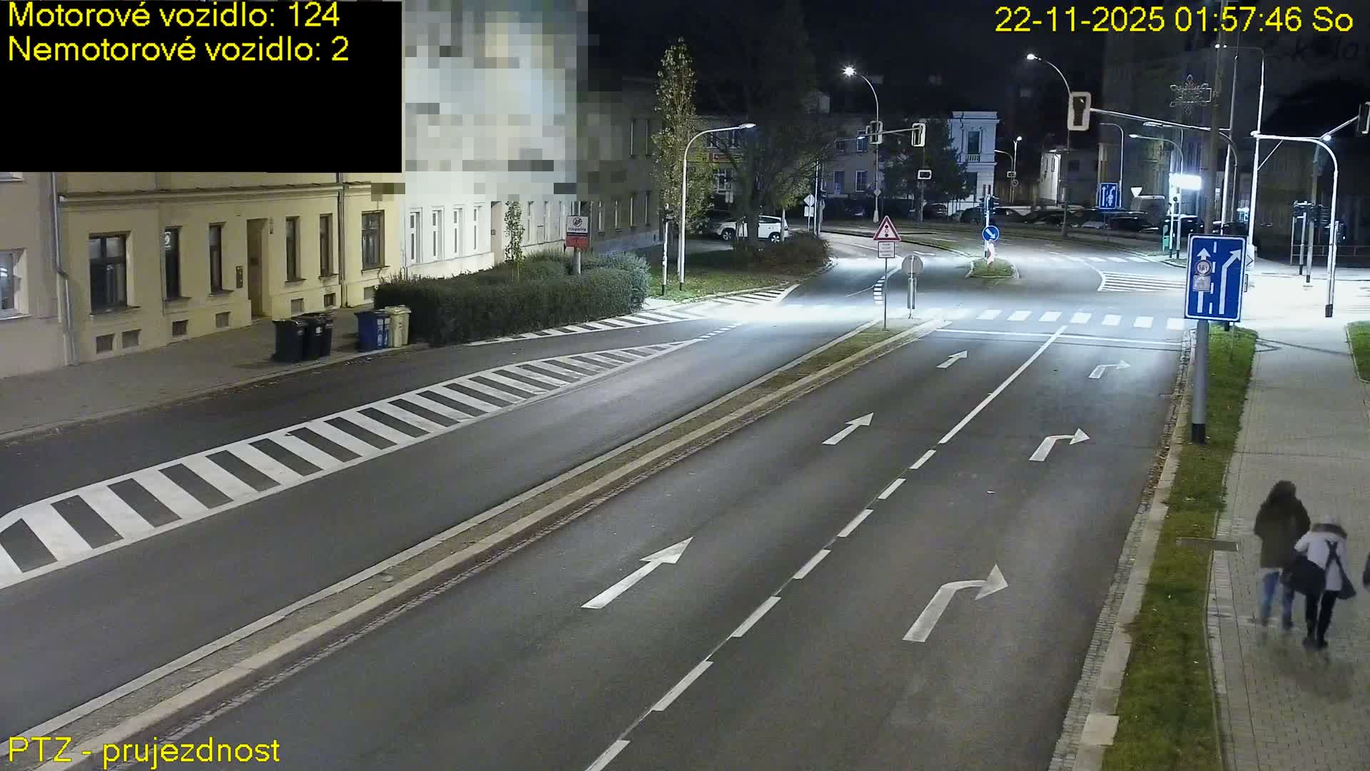 Kroměříž, Husovo & Kotojedska Náměstí Square /ul. 1.Máje (1 May Street) Junction Live Cam - Kromeriz, Zlin, Czechia