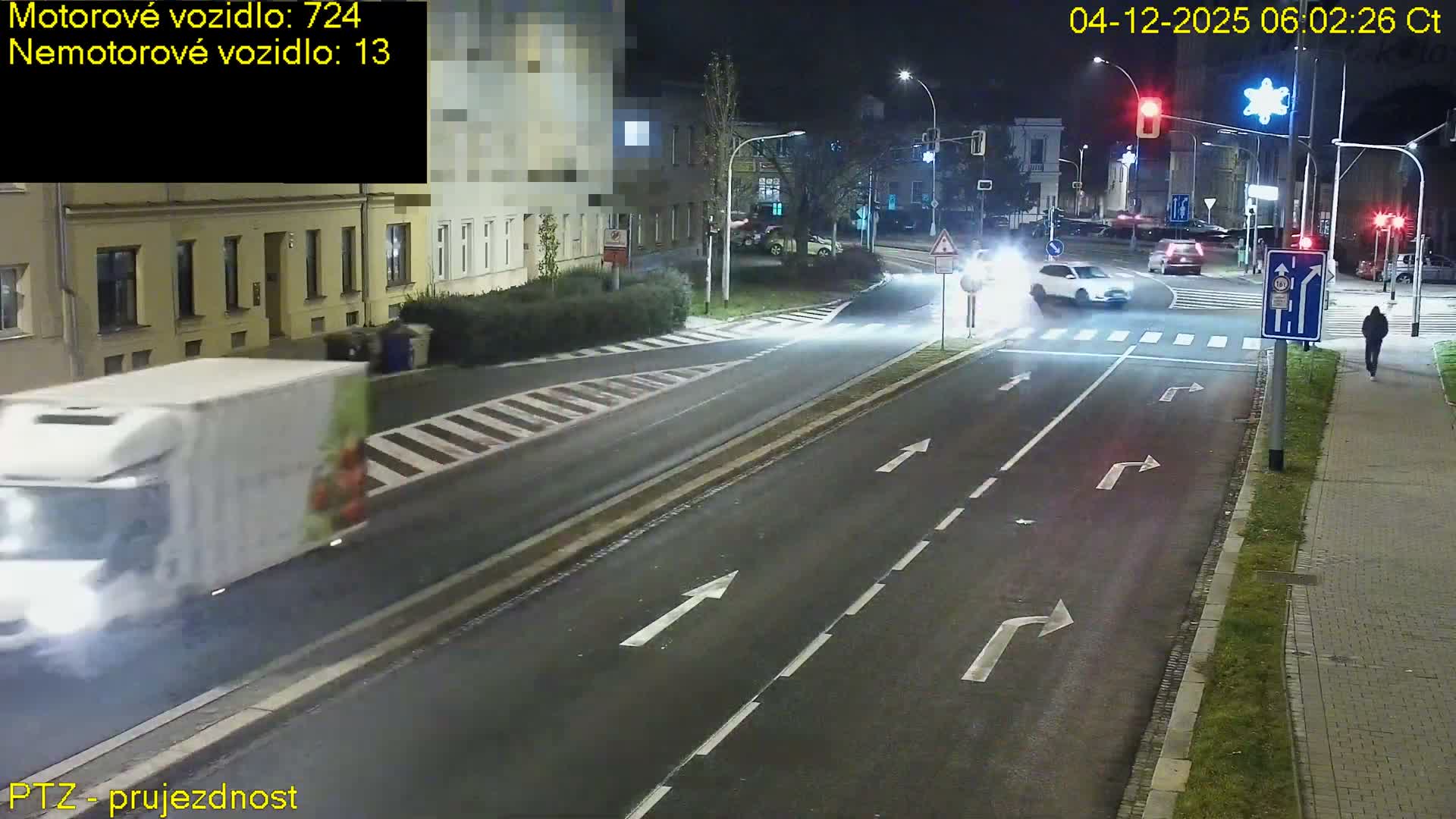 Kroměříž, Husovo & Kotojedska Náměstí Square /ul. 1.Máje (1 May Street) Junction Live Cam - Kromeriz, Zlin, Czechia