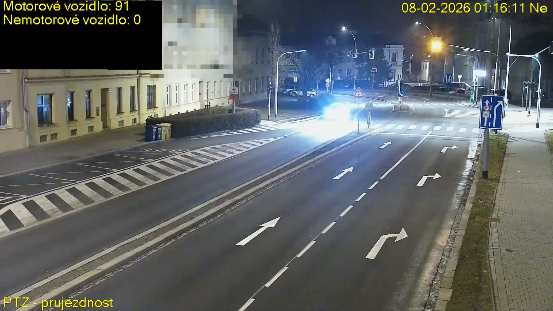 Kroměříž, Husovo & Kotojedska Náměstí Square /ul. 1.Máje (1 May Street) Junction Live Cam - Kromeriz, Zlin, Czechia