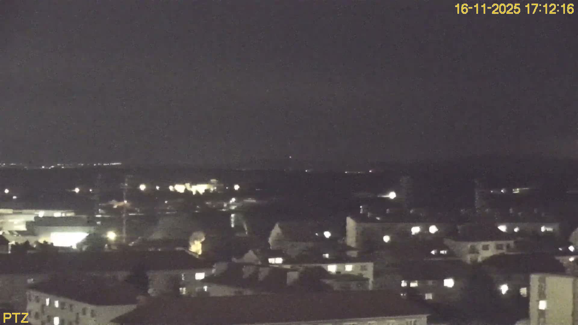 Kroměříž  PTZ Rotary Panaromic Skyline Live Cam - Kromeriz, Zlin, Czechia