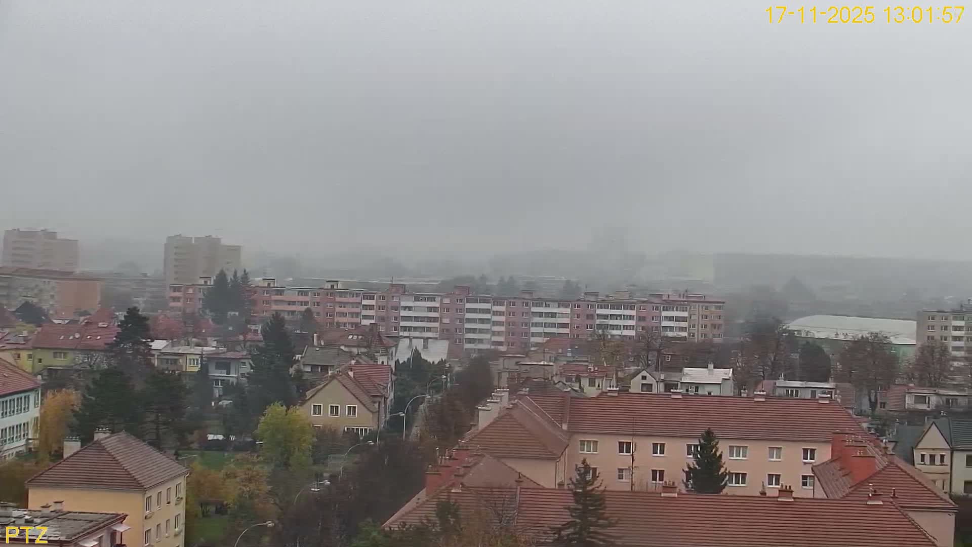 Kroměříž  PTZ Rotary Panaromic Skyline Live Cam - Kromeriz, Zlin, Czechia