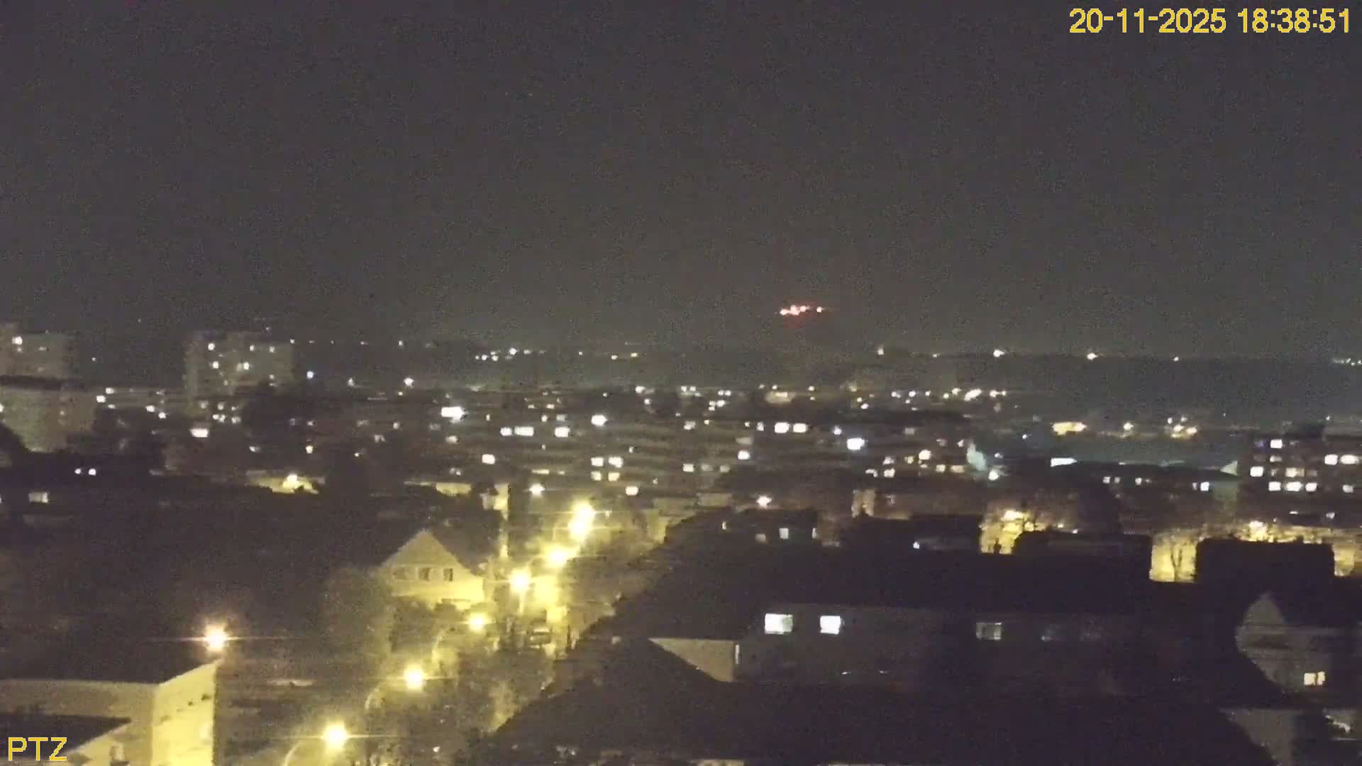 Kroměříž  PTZ Rotary Panaromic Skyline Live Cam - Kromeriz, Zlin, Czechia